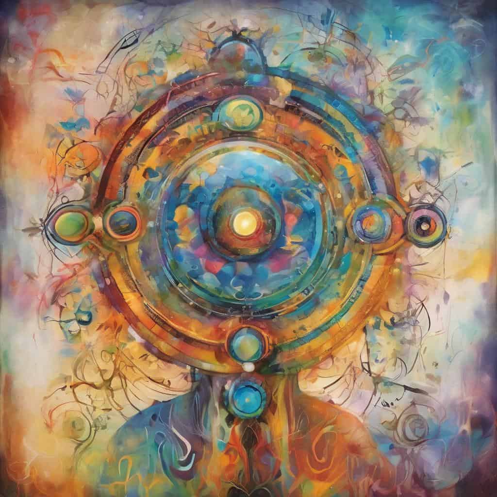 Να σημειώσω ότι η απεικόνιση είναι αφηρημένη τέχνη με αφηρημένα χρώματα και σχήματα.